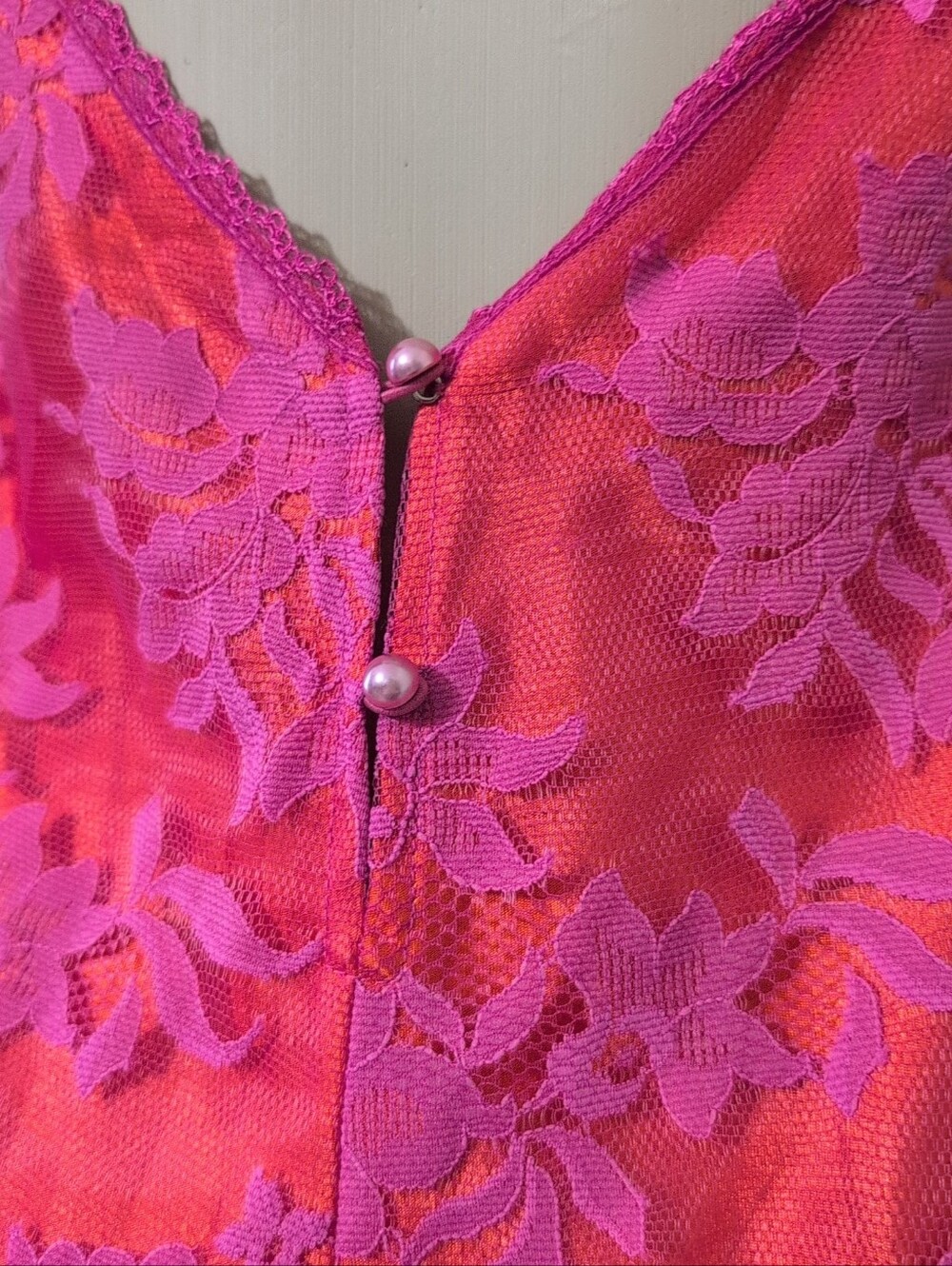 90's Victoria's Secret Lace Mini Dress - Picture 4 of 6